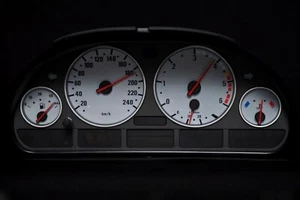 Tachoscheibe für BMW Tacho E39 Benzin oder Diesel M3 Grau 3098 Tachoscheiben - Picture 1 of 1