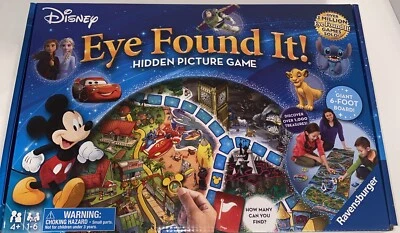 Disney Eye Found It! Hidden Picture Game by Ravensburger 6 Foot Board - Image 1 of 4