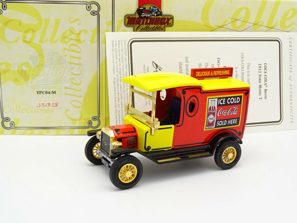 Matchbox 1/50 - Ford Model T 1912 COCA COLA - Immagine 1 di 1
