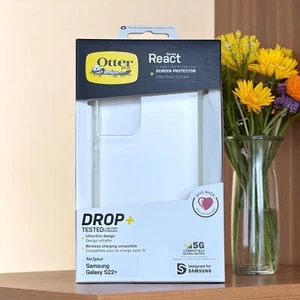 For (Samsung Galaxy S22+ Plus) Official Otterbox Clear Case & Screen Protector - Picture 1 of 9