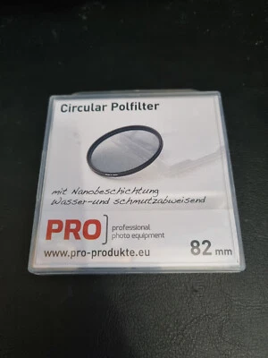 PCP Pro Dhg Super Polarizer Cpl 82mm Zirkular Polfilter mit Nanobeschichtung - Bild 1 von 3