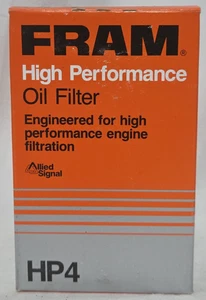 FRAM High Performance Spin-On Oil Filter, HP4 for Select Chevrolet and GMC - Picture 1 of 2