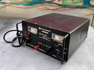Pyramid Phase III Precision Regulated DC Power Supply MODEL SP-25 - Image 1 of 4