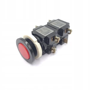 Botón de control sin marca 6702.005 DDR 6A 500V rojo - Imagen 1 de 5