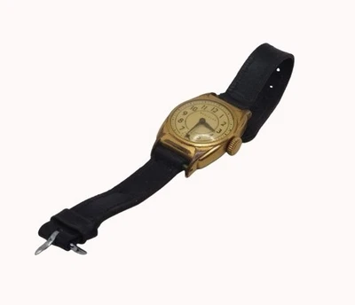 Reloj Pulsera WestClox De Colección Para Hombres Estuche Lleno de Oro Cuerda EE. UU. Piezas o Reparación Foto 1 de 4
