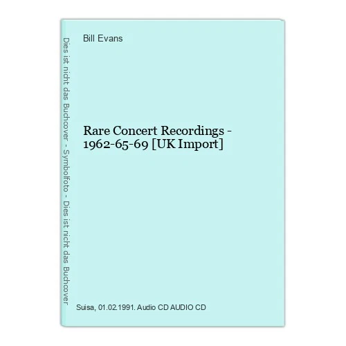 Rare Concert Recordings - 1962-65-69 [UK Import] Evans, Bill: - Bild 1 von 1