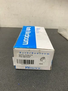 Weslock 00610JNJNSL20 Julienne Privacy Door Knob, Satin Nickel, Elegance Series - Picture 1 of 2