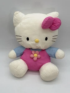 Vintage 1995 Sanrio Hello Kitty Plush Nylon 21” Stuffed Animal Puffalump Toy - Picture 1 of 6