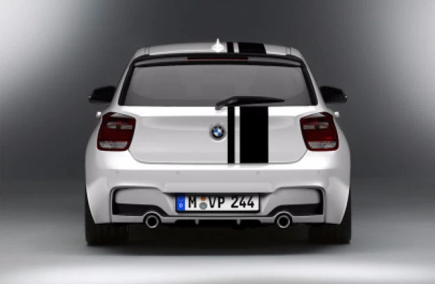 BMW M Performance Heckdiffusor schwarz matt 1er F20 F21 -51192212767 - Bild 1 von 1