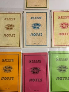 1973 Killie Notes Journal 7 Issues American Killifish Association Vintage Lot - Imagen 1 de 5