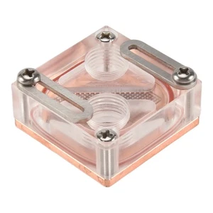 Bloc D'Eau Chipset Ordinateur de Refroidissement à L'Eau Acrylique Transpar9323 - Afbeelding 1 van 7