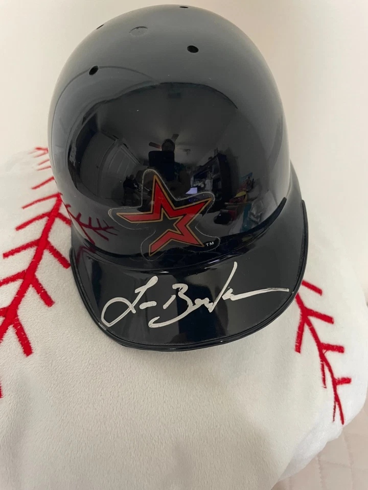 Mini Casco Riddell Autografiado Lance Berkman Topps Reservado Autenticado Foto 1 de 3