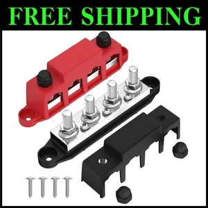 400A Power Distribution Block - 12V Marine Bus Bar Terminal - Picture 1 of 8