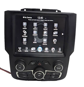13-18 Ram 1500 8.4" Pantalla Táctil Radio Navegación VP4 con Bisel Climatizador - Imagen 1 de 20