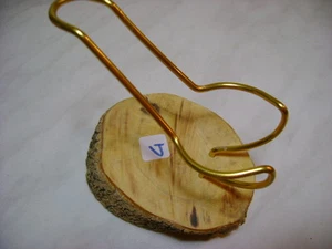 POGGIAPIPA IN PREGIATO LEGNO DI BOSSO POSTO PER 1 PIPA MOD JEAN TIPO 4  - Foto 1 di 1