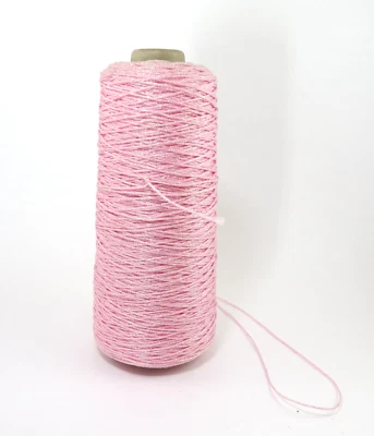 Kreinik Metallic  Iron-On  Thread Pink #6100- #16 Braid -550M Cone - Image 1 of 4