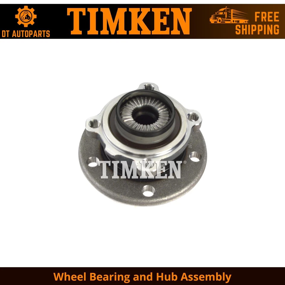 Para 2013-2015 BMW 335i xDrive AWD rolamento de roda e conjunto de cubo dianteiro Timken - Imagem 1 de 4