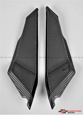2008-2016 KTM 1190 RC8, RC8R Lower Seat Covers - 100% Carbon Fiber - Image 1 of 4