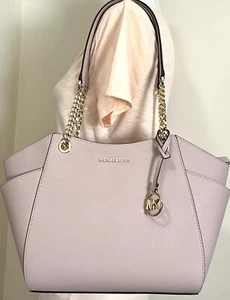 Michael Kors Schultertasche Jet Set Chain Saffiano Leder groß - Bild 1 von 18