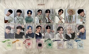 Llavero Ateez Outlaw Fromm Store Lucky Draw Flor Corazón Ver Tarjeta con Foto Oficial - Imagen 1 de 47