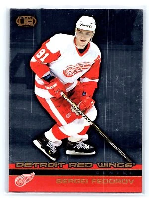 2002 Pacific Heads Up #41 Sergei Fedorov Near mint or better - Image 1 of 2
