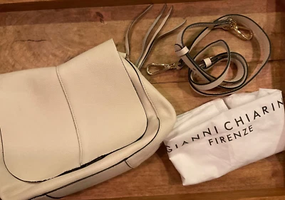 GIANNI CHIARINI ITALIAN LEATHER PURSE WITH DUST BAG PREOWNED - Image 1 of 4