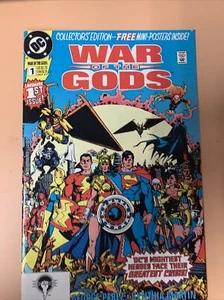 War of the Gods #1 1st Appearance of Circe 1991 DC! Beautiful George Perez cover - Picture 1 of 14