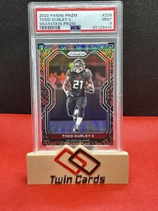 2020 Panini Prizm Todd Gurley II Snakeskin Prizm PSA 9 #228 POP 1