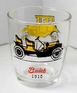 1910 BUICK & 1911 OAKLAND DRINKING GLASS - Picture 1 of 3