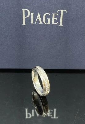 ORIGINAL PIAGET POSSESSION RING 0,58ct 750/- WEISSGOLD, TOP ! - Bild 1 von 4