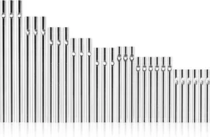 30 Pieces Wind Chime Tubes for Craft Kits DIY Wind Chime Parts String Tube - Picture 1 of 7