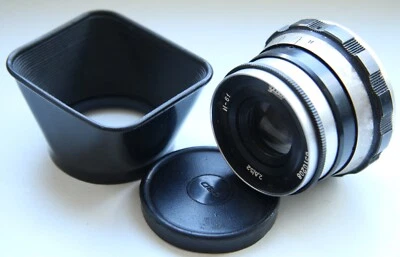 Vintage Soviet Lens INDUSTAR-61 2.8/52 mm M39 Mount For Fed Zorki - Image 1 of 4