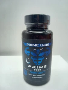 Prime Test Night Duty – Impulsor de Testosterona Nocturno y Soporte para Dormir - Picture 1 of 4