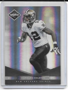 Marques Colston 2011 Limited Silver Spotlight #62 06/50 - Picture 1 of 1