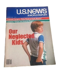 US News & World Report August 9, 1982 Our Neglected Kids - Picture 1 of 2