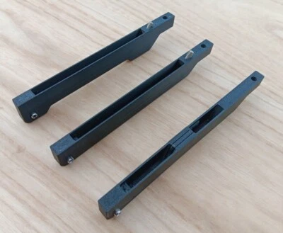 FCS II or Futures to longboard fin box adapter - NEW Nylon/Carbon Fiber Option