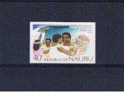 NAURU 1976 40c Return from Truk Imperforate single