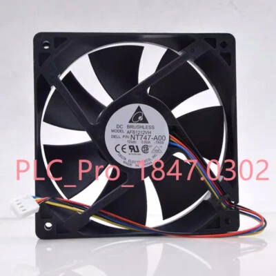 1PCS NEW Delta AFB1212VH PWM 12025 12V 0.60A  cooling fan 120*120*25mm - Image 1 of 4