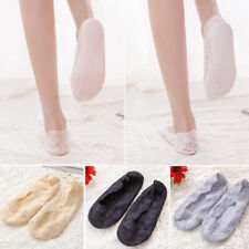 Floral Pattern Thin Lace Socks Short No-Show Invisible Anti-slip Ankle Socks