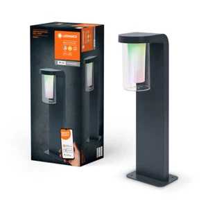 LED Smart + Exterior Cascade Gris Oscuro IP44 10W 800lm RGBW Blanco Cálido App - Bild 1 von 6