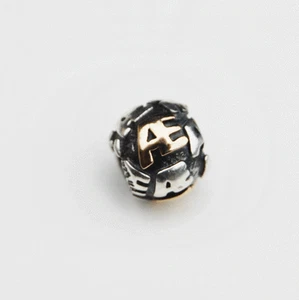 Genuine Pandora two tone Letter  "AE" 790298AE - retired - Picture 1 of 1