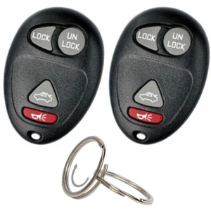 2-Remote Key Case Shell Replace fit for Buick Pontiac Rendezvous 4 Buttons - Imagen 1 de 5