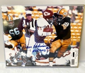 Dave Robinson Green Bay Packers 8x10 Signed Protected Poster, AUTHENTIC - Picture 1 of 4