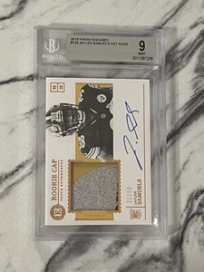 2018 Panini Encased #138 Jaylen Samuels Rookie Patch Hat Auto /50 Mint 9 Sick - Picture 1 of 2