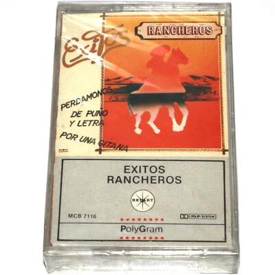 Exitos Rancheros (Cassette Tape Mexico 1987) MCB 7116 NUEVO SELLADO NEW SEALED - Image 1 of 4