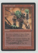 1994 Magic: The Gathering - Fallen Empires Goblin Grenade af0