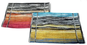 MISSONI HOME DUE ASCIUGAMANI OSPITE 40x70cm EDIZIONE LIMITATA STANLEY 100 - Picture 1 of 10