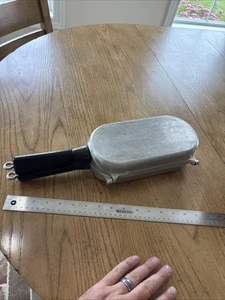 Vintage Miracle Maid Cookware G2 Hinged Folding Cast Aluminum Omelet Fish Pan - Picture 1 of 9