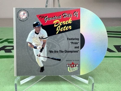 Fleer The Greatest Hits of Derek Jeter 2001 troquelado - Yankees de Nueva York Foto 1 de 2