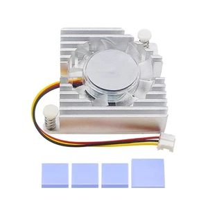Heatsink For Banana Pi R4 Active Cooling Fan Heat Sink Heat Conduction Pad - Bild 1 von 8